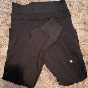 Black High-Waisted Leggings lululemon